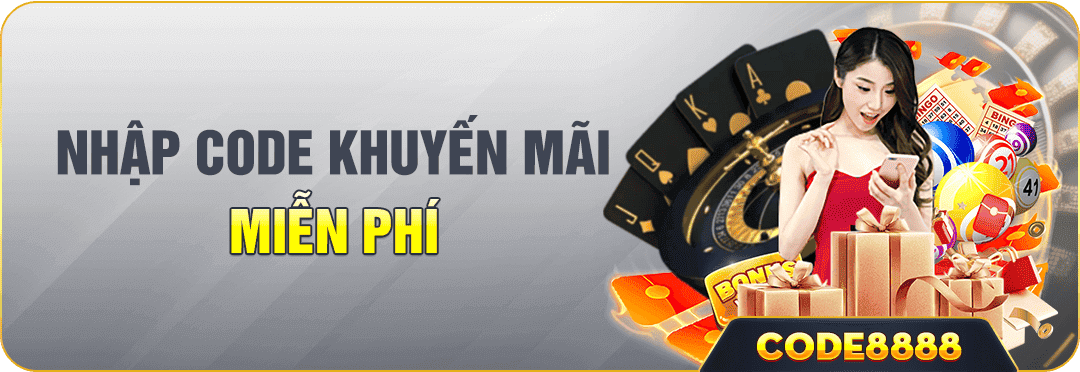 nhập code khuyến mãi