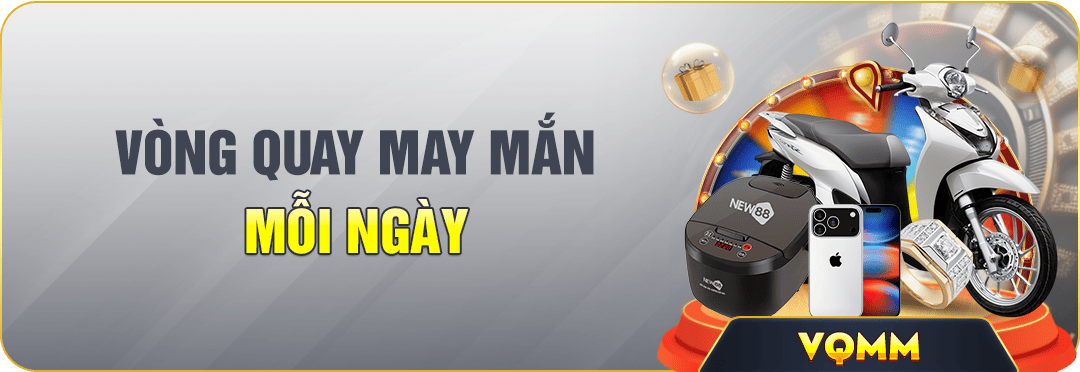 vòng quay may mắn mỗi ngày